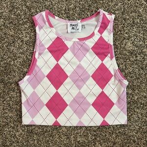 Princess Polly Pink Crop Top
